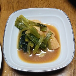 小松菜味噌煮
